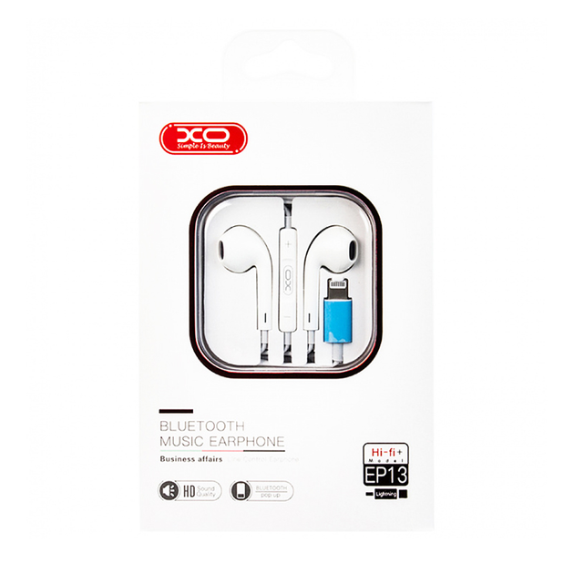 Наушники Bluetooth XO EP13 Lightning White (951) - фото 2