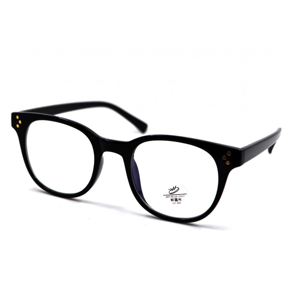 Комп'ютерні окуляри Blue Blocker оправа TR пластик 8870 NN Чорний Глянсовий