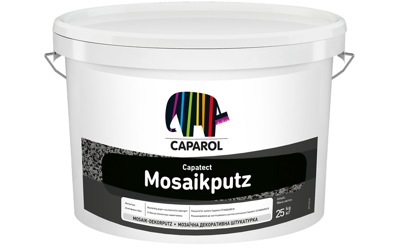 Штукатурка мозаичная универсальная акриловая Caparol Capatect Mosaikputz 338 25 кг