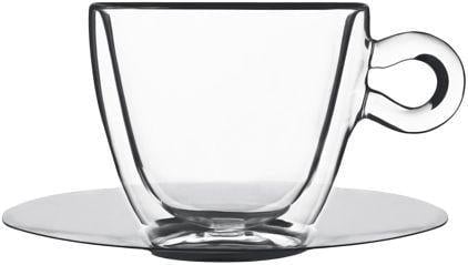 Набор термочашек Luigi Bormioli Thermic Glass с блюдцем 300 мл 4 пр. (10089/01) Набор термочашек Luigi Bormioli Thermic Glass с блюдцем 300 мл 4 пр. (10089/01)