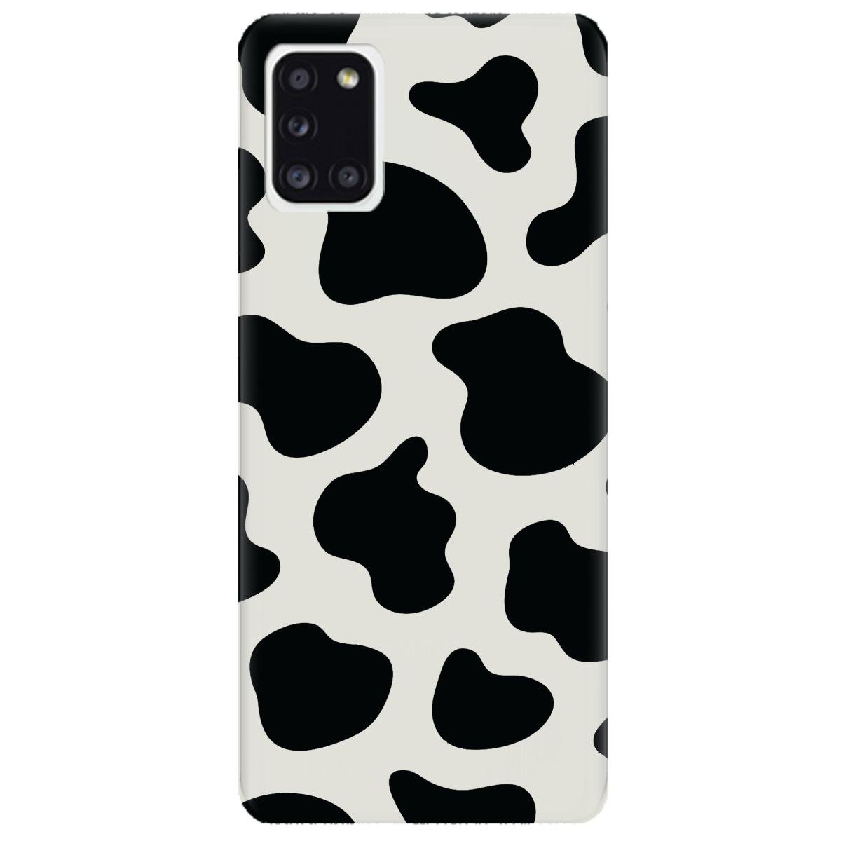 Силиконовый чехол Zorrov для Samsung Galaxy A31 - Cow (14110080250112392)