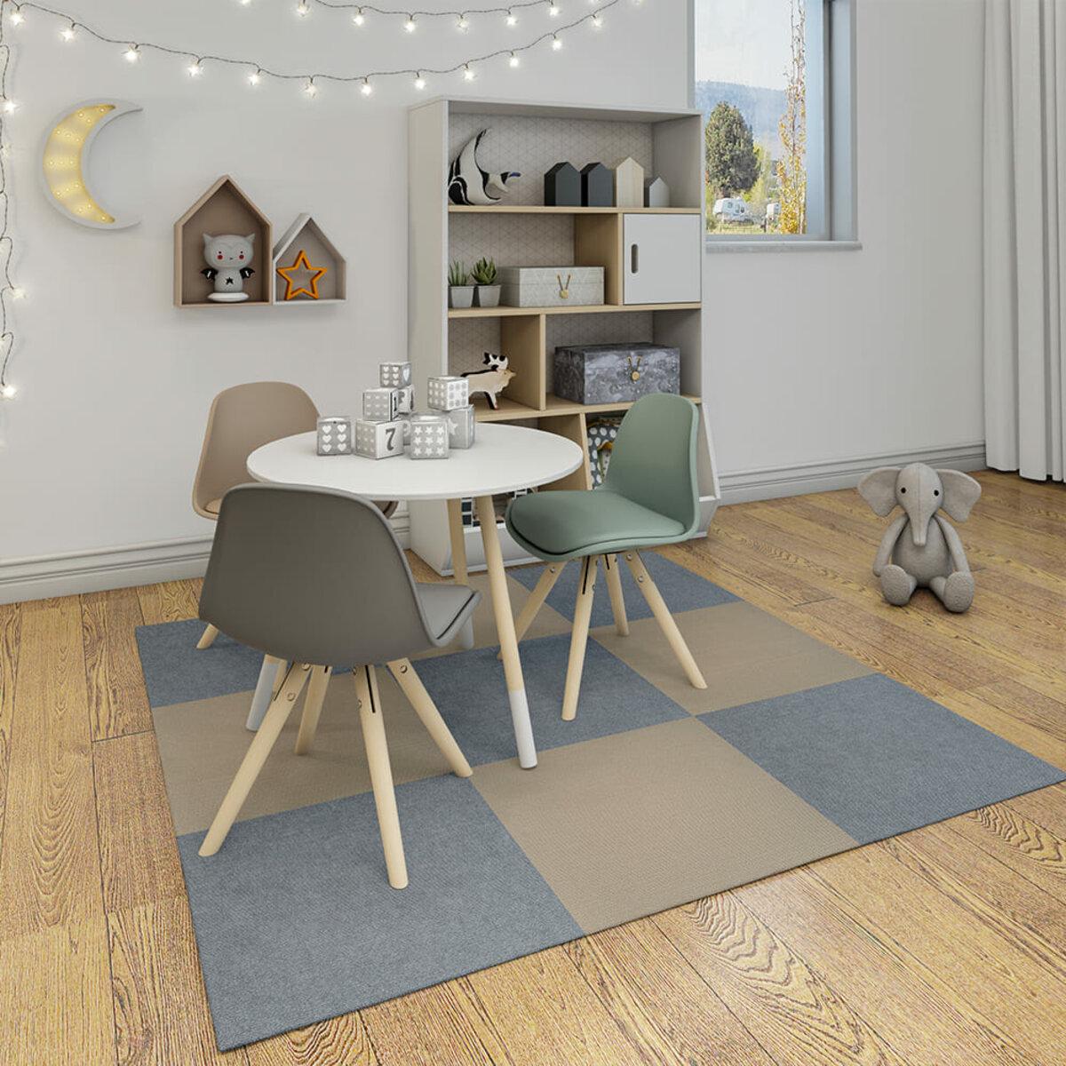 Килимова плитка самоклеюча Ковролін 600х600х4,5 мм Бежевий (SW-00001290) - фото 6 Килимова плитка самоклеюча Ковролін 600х600х4,5 мм Бежевий (SW-00001290) - фото 6