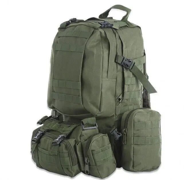 Рюкзак военный MT50 с подсумками и MOLLE 50 л Green (3526)