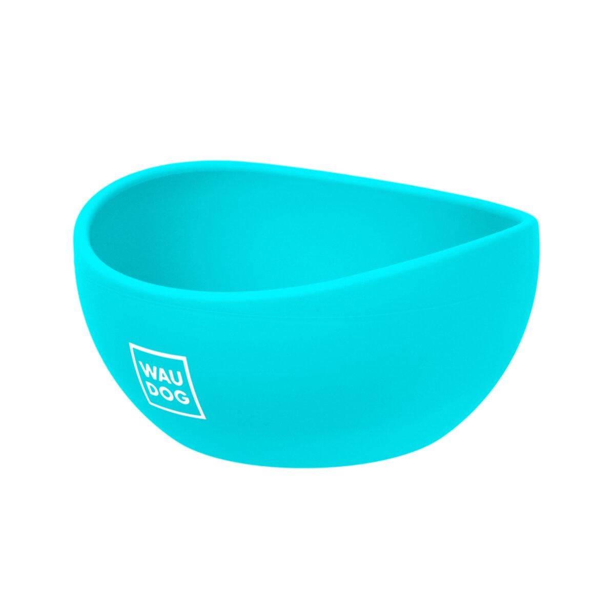 Миска WAUDOG Silicone 250 мл Голубой