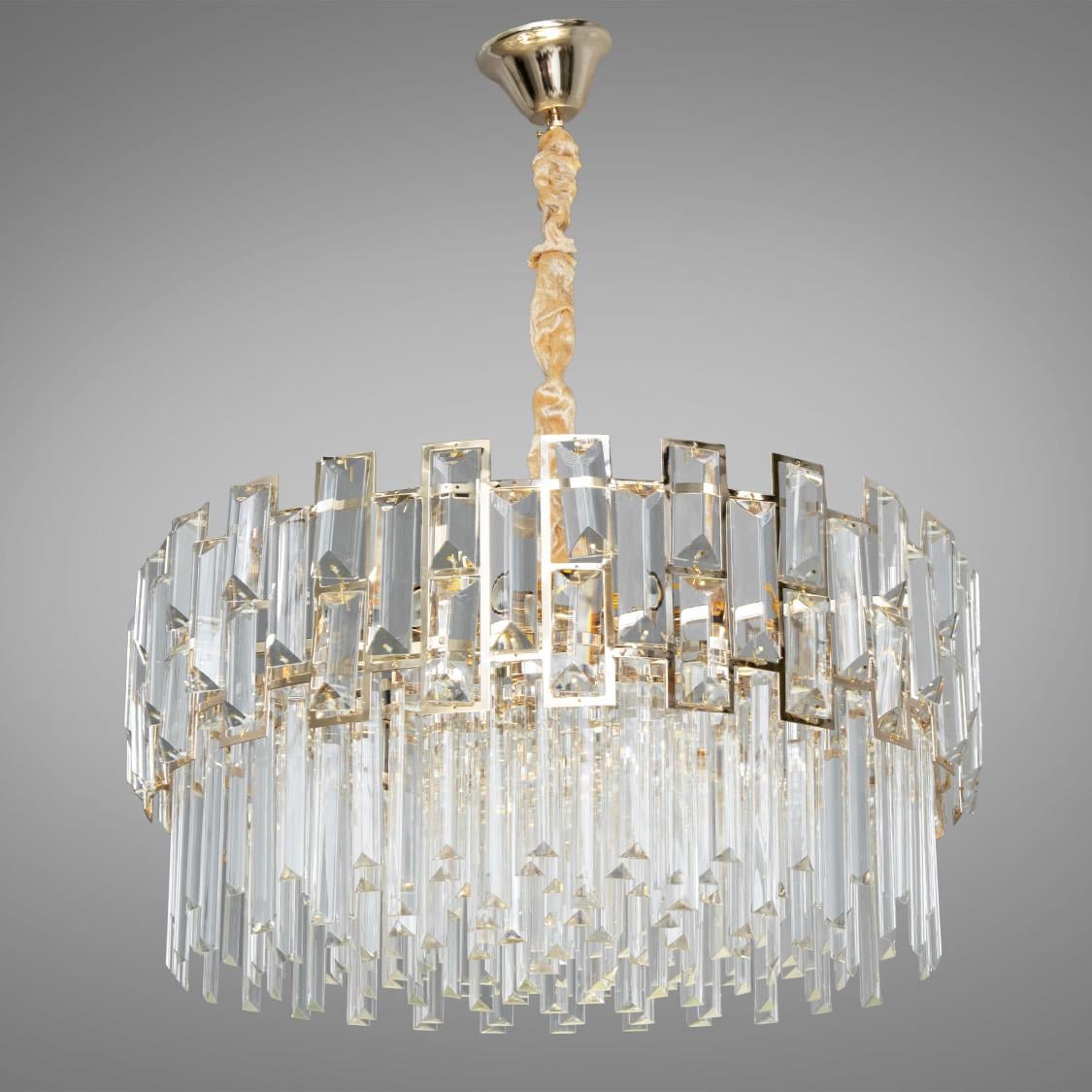 Люстра кришталева Diasha 830/500GD Золотистий (25368899)