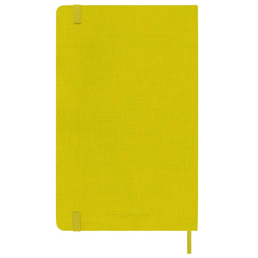 Нотатник Moleskine Silk середній в лінійку Солом'яно-жовтий (QP060M6SILK) - фото 5