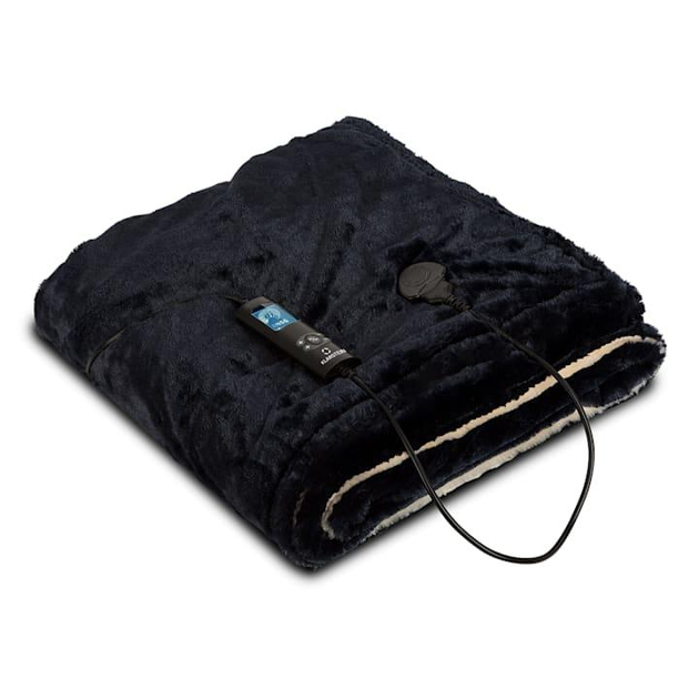 Електроковдра KLARSTEIN Dr. Watson SuperSoft 180х130 см 120 Вт Синьо-бежевий (10033006)