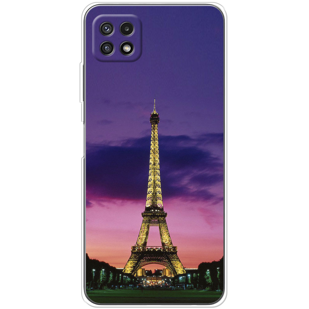 Чехол BoxFace Samsung Galaxy A22 5G (A226) Полночь в Париже Прозрачный силикон (44332-up964-44332)