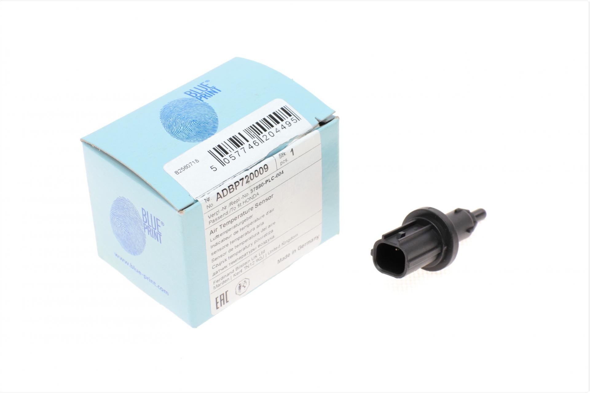 Датчик ABS BLUE PRINT температуры впуска воздуха Honda Accord/Civic/CR-V/Jazz 1,2-2,4 16V 01-12 (ADBP720009)