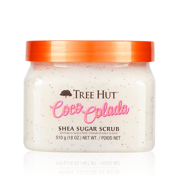 Скраб Tree Hut Coco Colada Sugar Scrub для тела с ароматом Сливочный кокос и сочный ананас 510 г