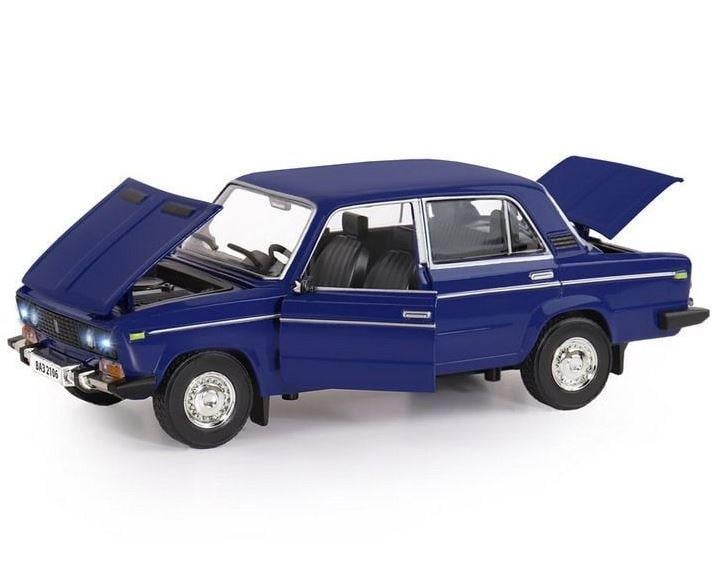 Машина коллекционная ВАЗ металлическая Автопром (2106)