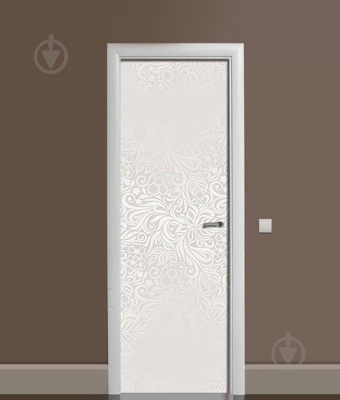 Наклейка на дверь Zatarga "Нежный Узор" 650х2000 мм (Z181340dv) Наклейка на дверь Zatarga "Нежный Узор" 650х2000 мм (Z181340dv)