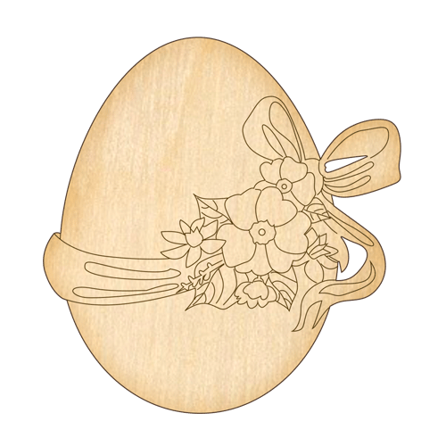 Заготовка из фанеры №163 Пасхальное яйцо-1 (5878)