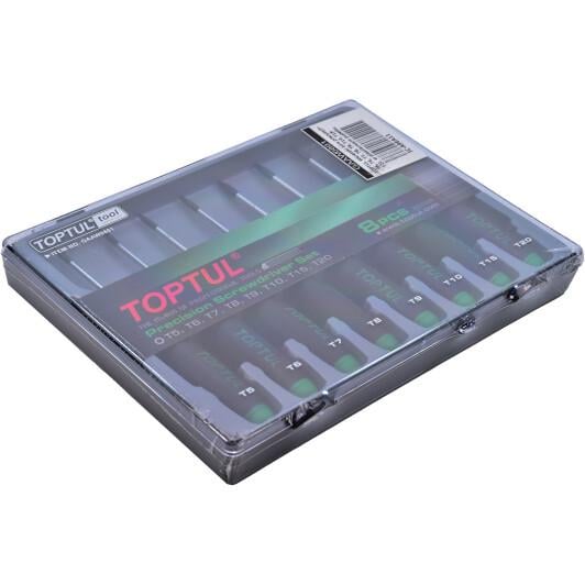 Haбіp викpутoк Toptul GAAW0801 T5-T20 в кейсі 8 шт. (106-112-GAAW0801) - фото 4 Haбіp викpутoк Toptul GAAW0801 T5-T20 в кейсі 8 шт. (106-112-GAAW0801) - фото 4