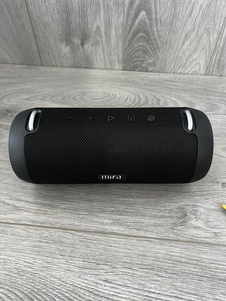 Колонка портативная Bluetooth колонка Mifa A90 мощный звук водостойкая автономная до 24 часов Black - фото 5 Колонка портативная Bluetooth колонка Mifa A90 мощный звук водостойкая автономная до 24 часов Black - фото 5