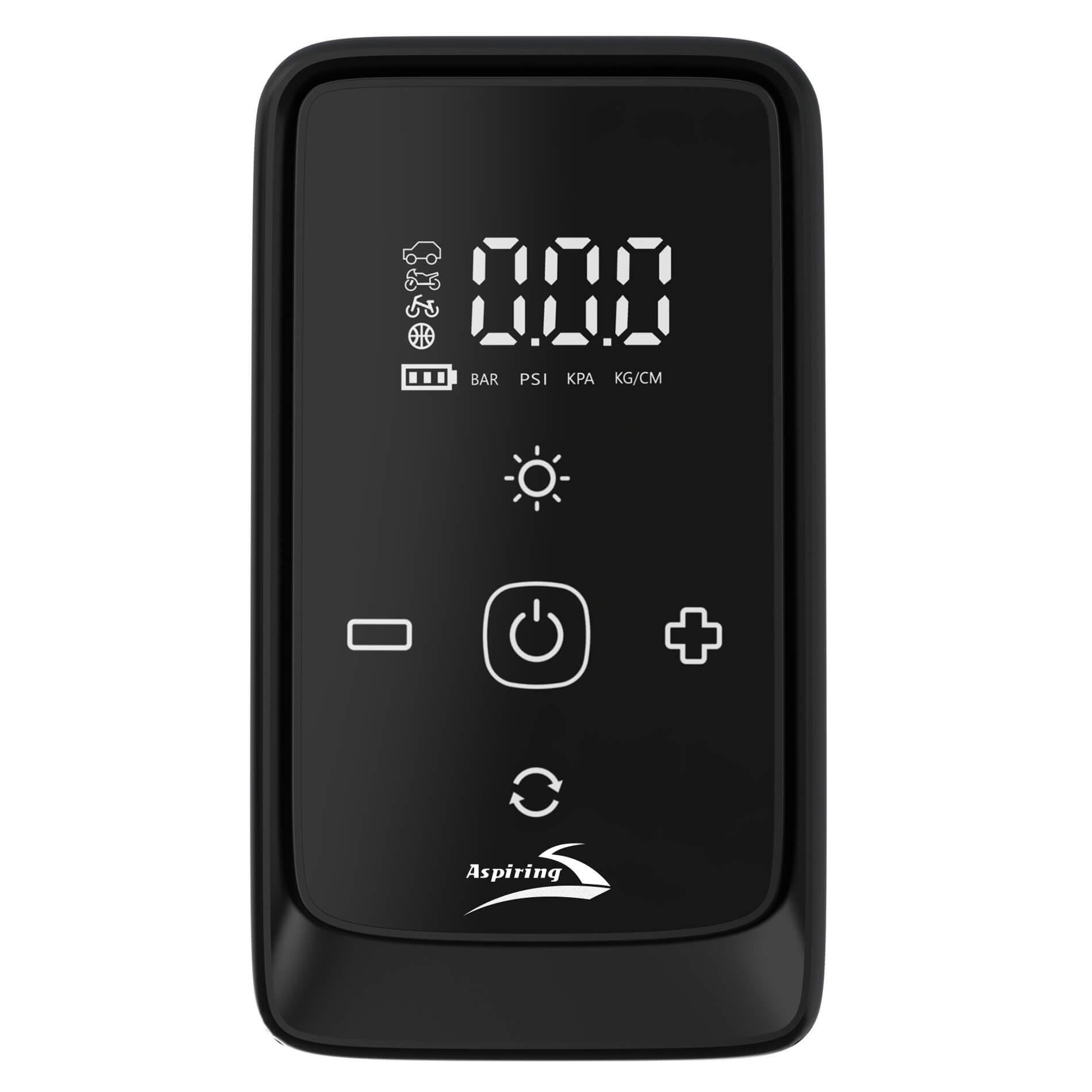 Компрессор автомобильный Aspiring Storm 6 Powerbank 90W Wireless and Cord 20 л/мин (ST60B)