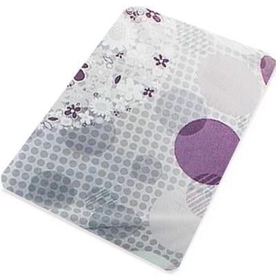 Простынь на резинке Т0312 220х240 см Бежевый/Фиолетовый (125446) Простынь на резинке Т0312 220х240 см Бежевый/Фиолетовый (125446)