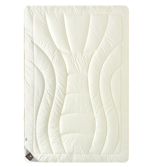 Одеяло зимнее IDEIA WOOL PREMIUM полутораспальное евро овечья шерсть Молочный (38125162)