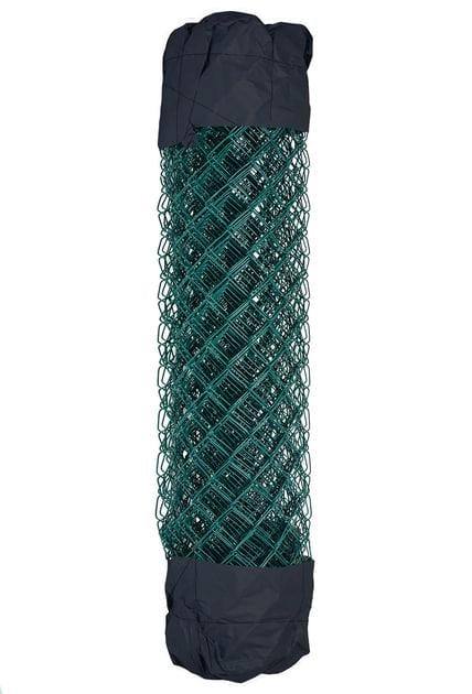 Сітка рабиця з ПВХ покриттям рулон 1,5х10 м комірка 50х50 товщина дроту 1,4 мм ПВХ 2,5 мм (300155050)