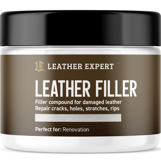 Шпатлевка-наполнитель для кожи Leather Expert Leather Filler 25 мл Белый (LEX_FILLERWHITE/25)