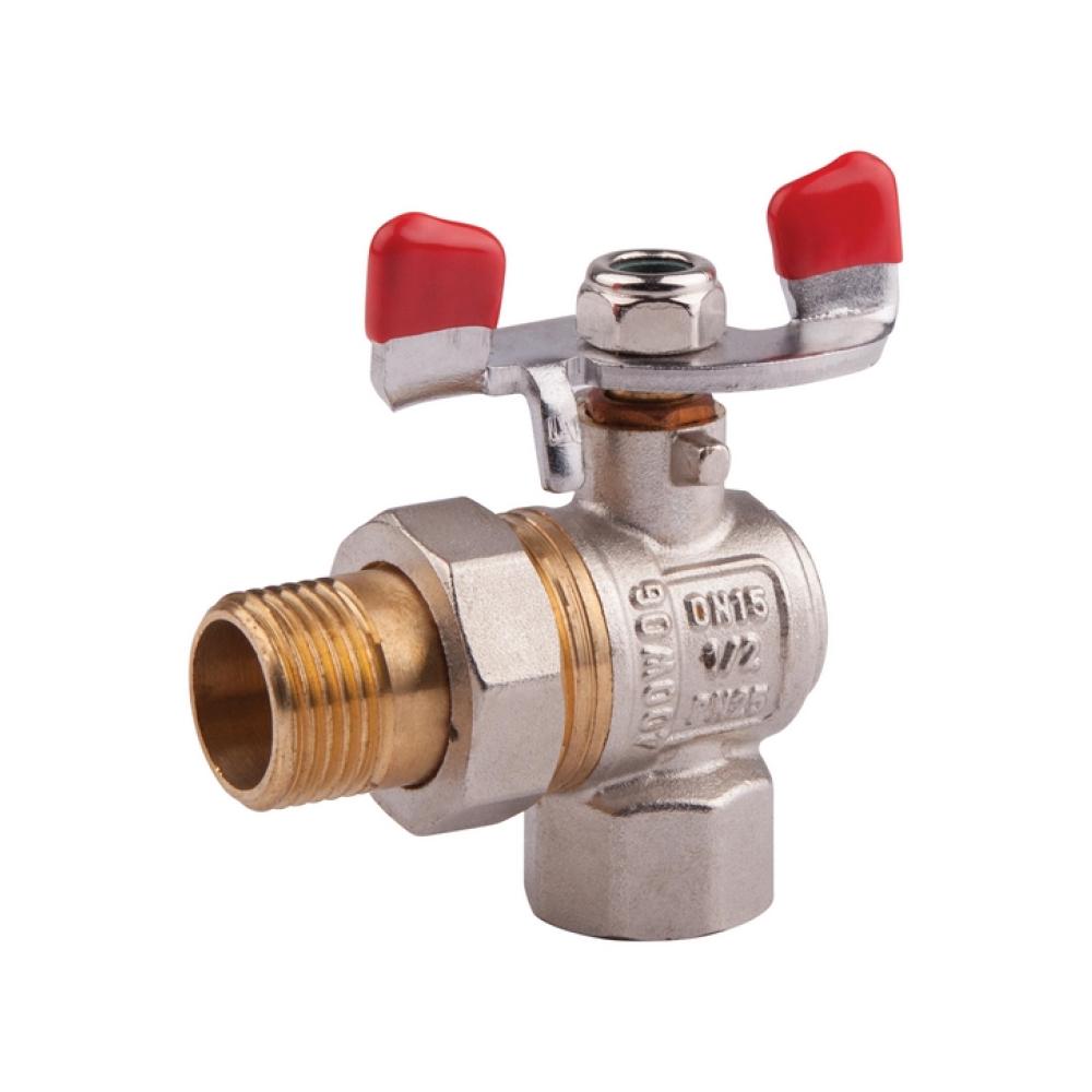 ᐉ Кран шаровой американка Valve 3/4" ВЗ SV222W20 угловой