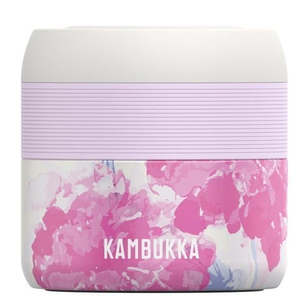 Термос для еды Kambukka Bora 400 мл Pink Blossom Розовый (11-06003)