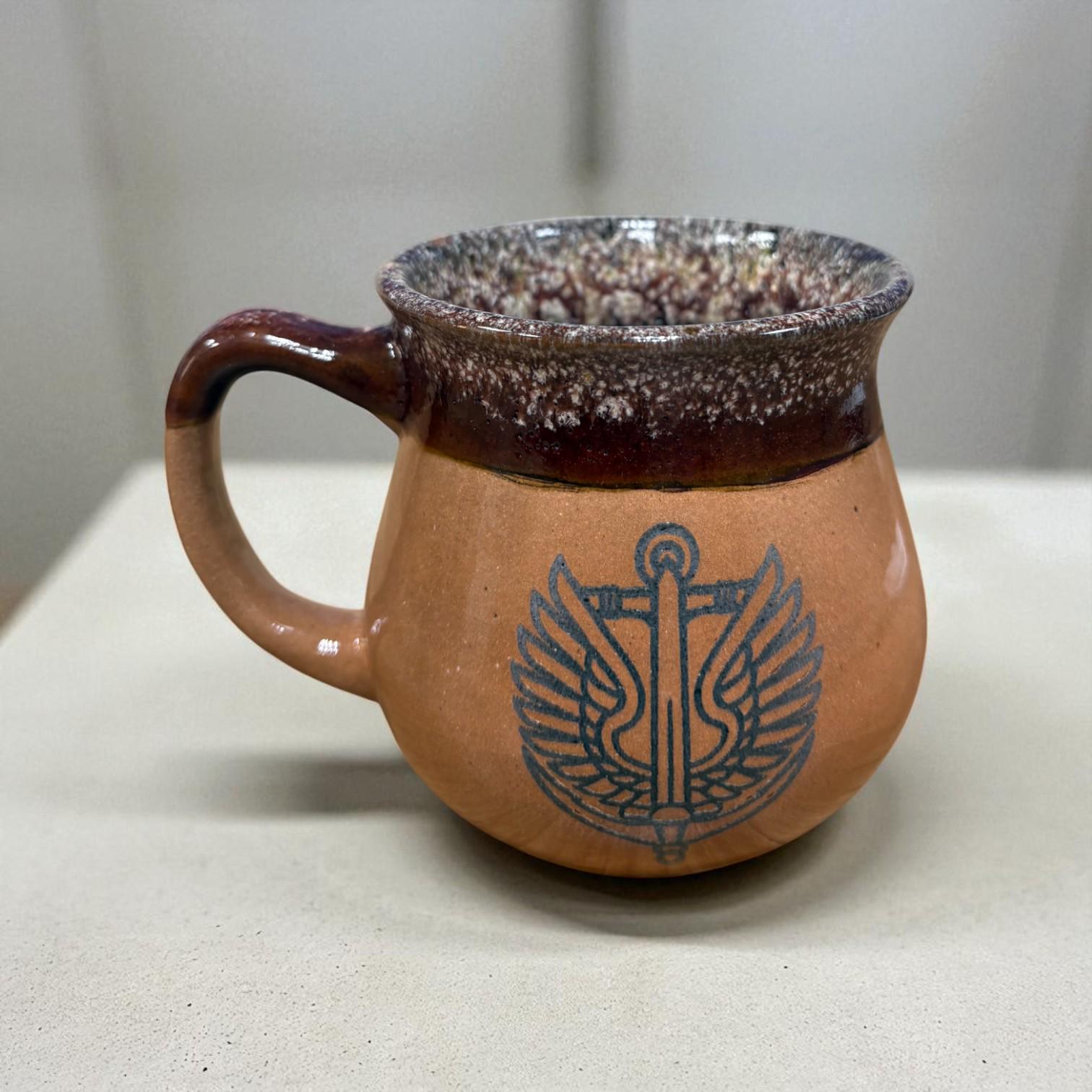 Чашка Морская пехота 450 мл Красно-белый (28926786) - фото 2 Чашка Морская пехота 450 мл Красно-белый (28926786) - фото 2