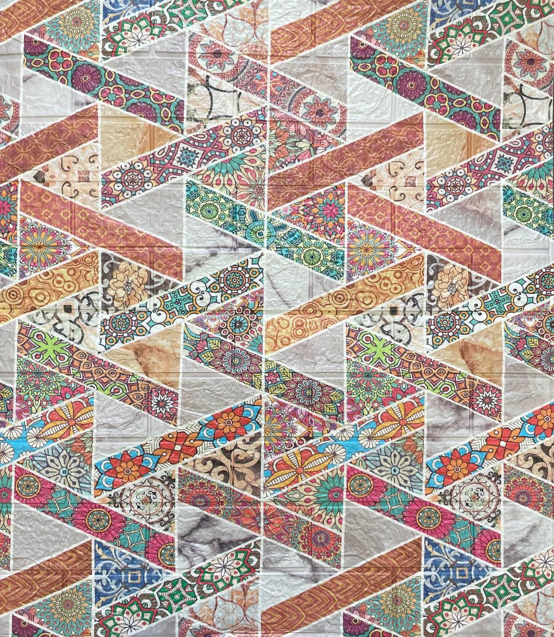 3D-панель самоклеящаяся Марокканская мозаика 700x770x3 мм (TPN3-079)