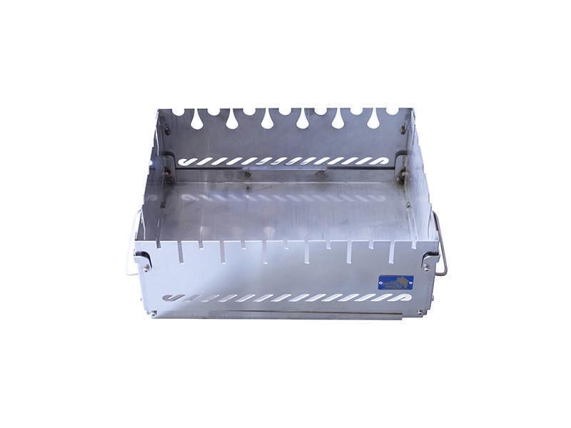 Мангал розкладний Smoke House Case 6 DeLuxe з нержавіючої сталі - фото 5 Мангал розкладний Smoke House Case 6 DeLuxe з нержавіючої сталі - фото 5