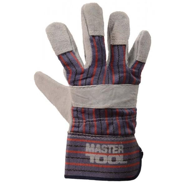 Рукавички комбіновані MasterTool GM із замші та тканини 10,5" (83-0702) Рукавички комбіновані MasterTool GM із замші та тканини 10,5" (83-0702)