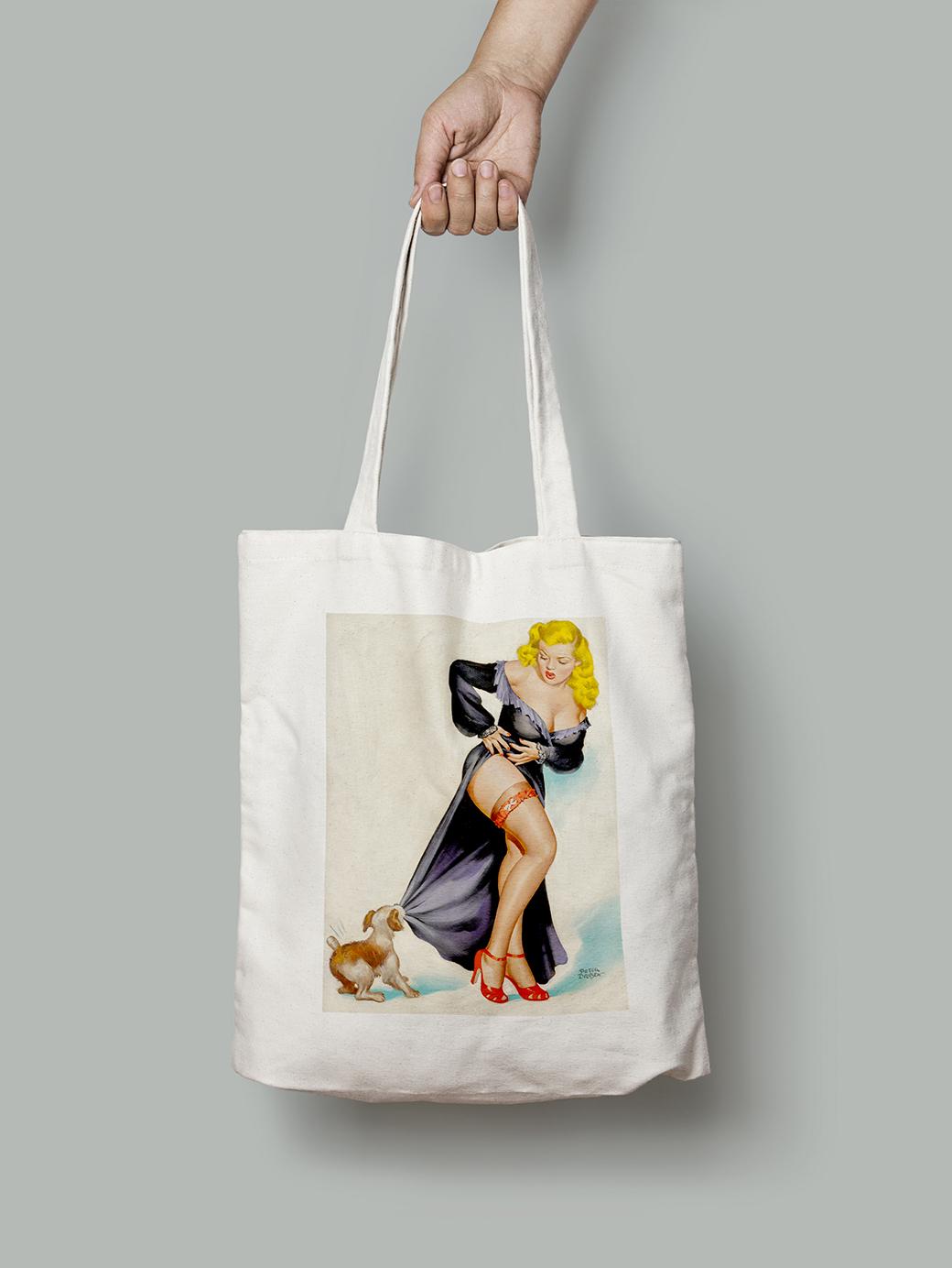 Эко-сумка Плохой щенок. Питер Дрибен шопер (pin_up0030018_Bag)