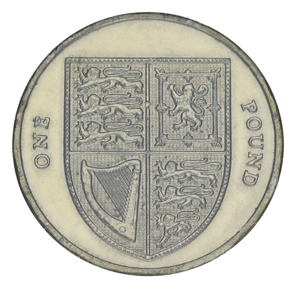 Коллекционная монета Великобритания 1 фунт 2008 UNC (KM#1113)