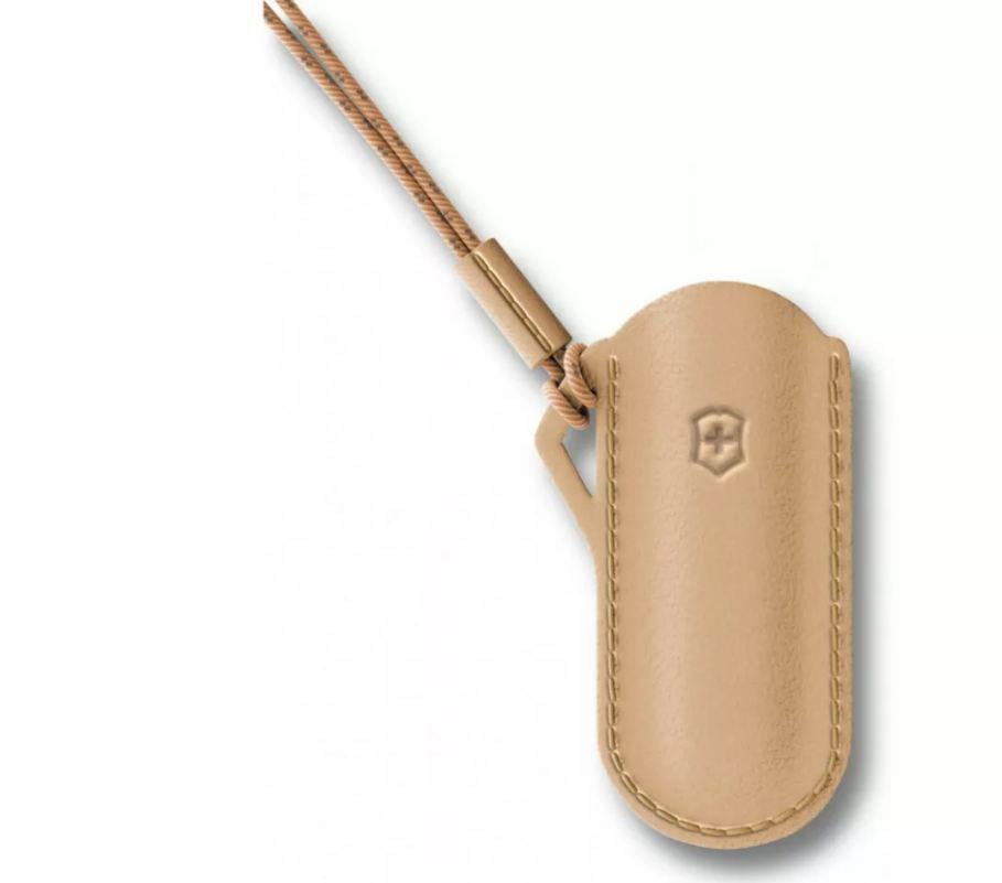 Чехол кожаный Victorinox Wet Sand для Classic Colors 1-2 слоя 58 мм (Vx40670.49)