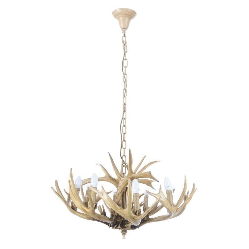 Люстра подвесная в скандинавском стиле Рога Brille BKL-095S/8 E14