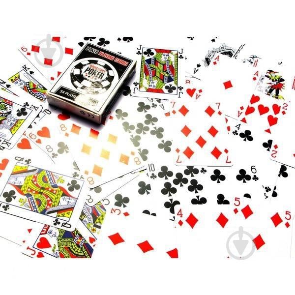 Карты игральные покерные пластиковые Duke Poker Playing Cards 54 листа 87x62 мм (DN26808)