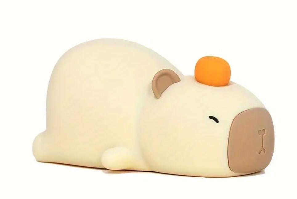 Ночник Capybara Sleep Капибара беспроводной аккумуляторный силиконовый (00985) Ночник Capybara Sleep Капибара беспроводной аккумуляторный силиконовый (00985)