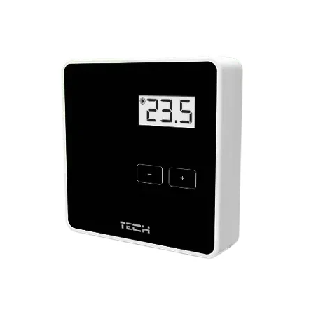 Регулятор TECH ST цифровой/двухпозиционный/проводной Черный (17749/20777) Регулятор TECH ST цифровой/двухпозиционный/проводной Черный (17749/20777)