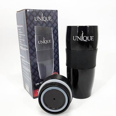 Термокружка Unique 0,38 л Черный (MX-10736C) - фото 1 Термокружка Unique 0,38 л Черный (MX-10736C) - фото 1