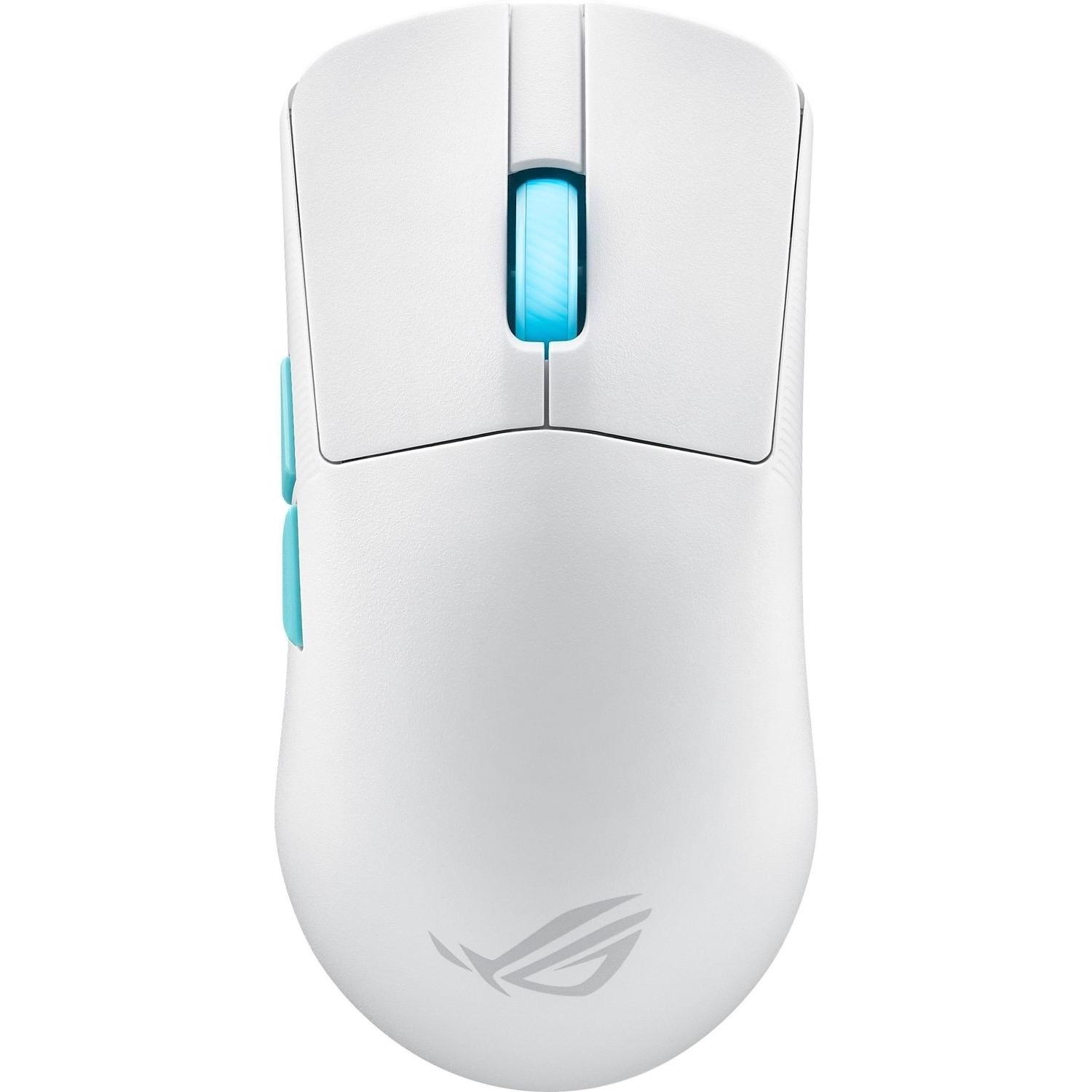 Комп'ютерна мишка бездротова Asus ROG Harpe Ace Aim Lab Edition RGB White (90MP02W0-BMUA10)
