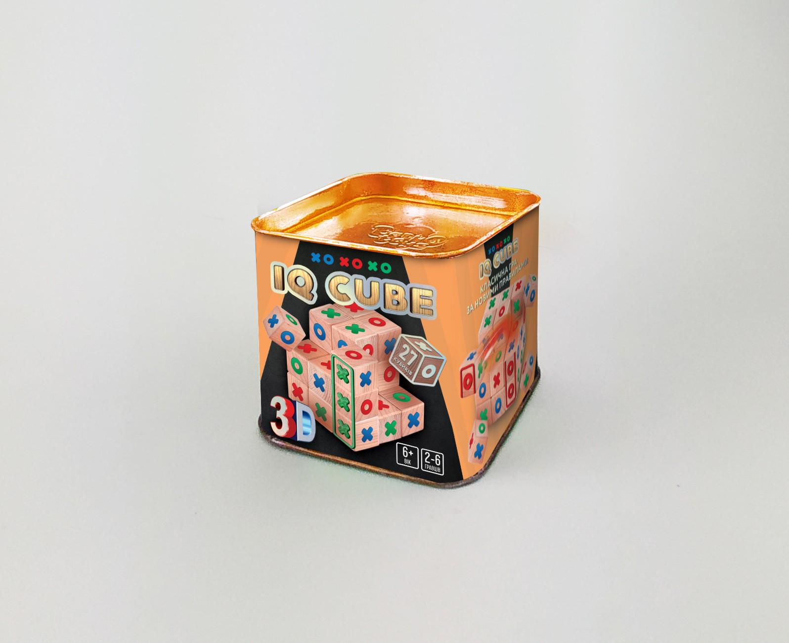 Настільна гра розважальна Danko Toys IQ cube g-IQc-01-01u (MTT-144458) Настільна гра розважальна Danko Toys IQ cube g-IQc-01-01u (MTT-144458)