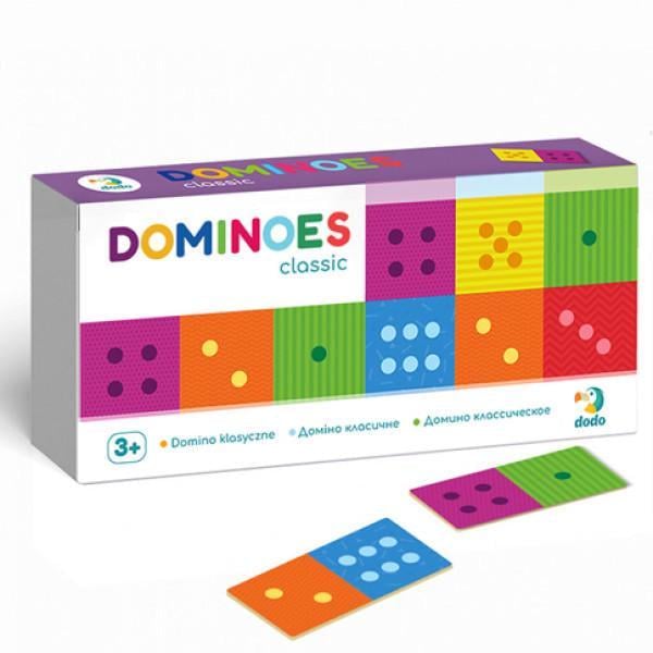 Настільна гра дитяча DoDo Доміно Класичне Україна розвиваюча 28 карт (28871294)