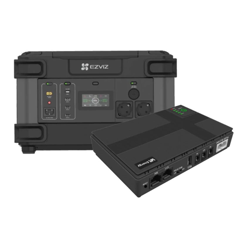 Зарядна станція EZVIZ CS-PS1300 CN066/FR з VIA Energy Mini UPS Чорний (27918255)
