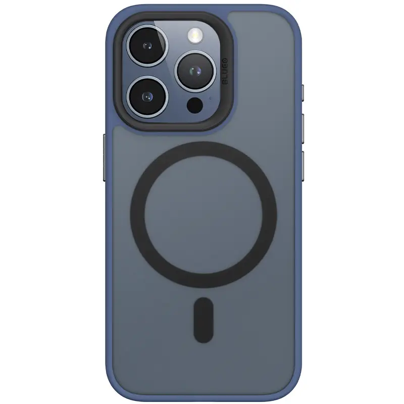 Чехол Blueo Skin Friendly Frosted with MagSafe для Apple iPhone 15 Pro Max 6.7" Синий | Blue