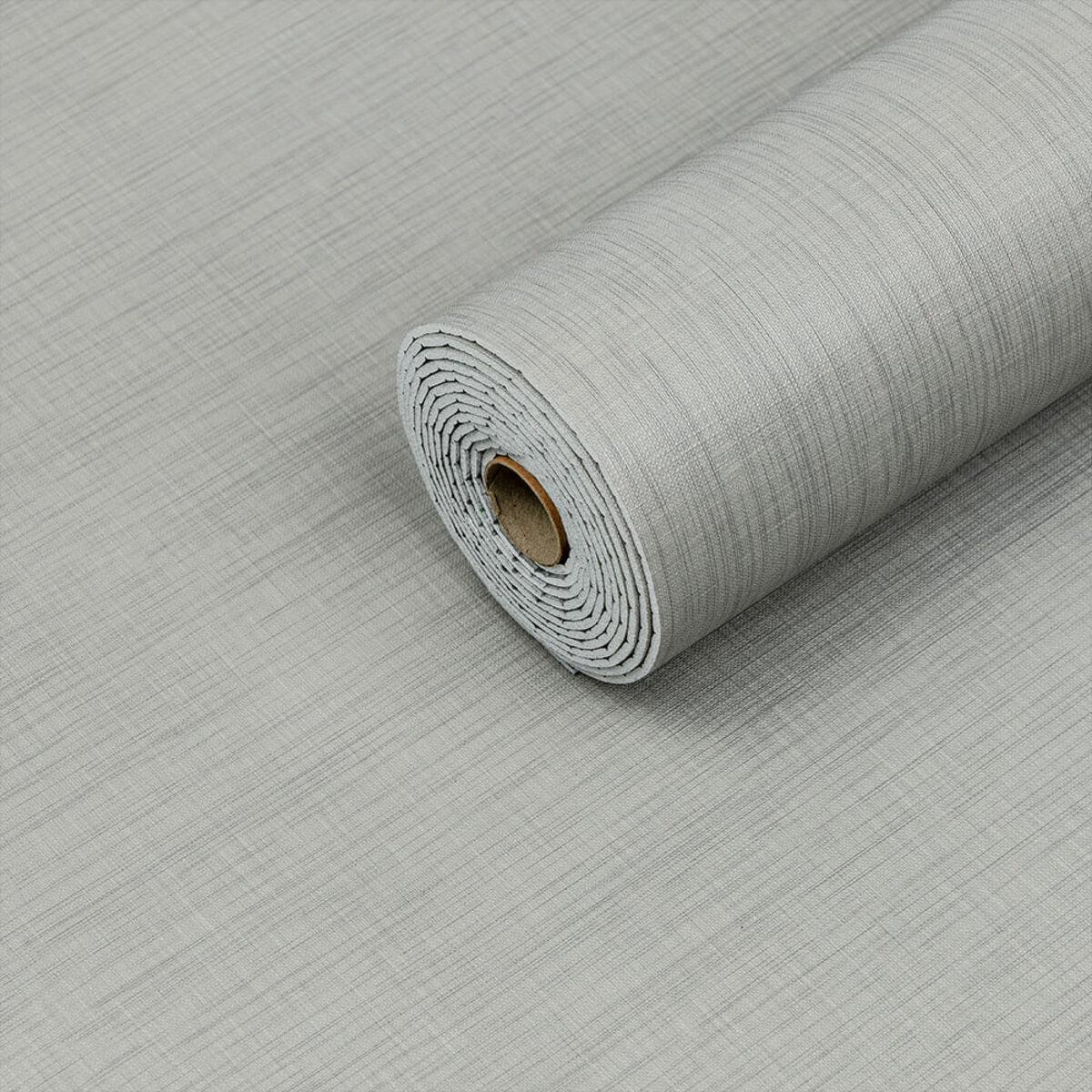 Плитка самоклеящаяся виниловая в рулоне полотно 0,6x3 м x 2 мм Светло-серый матовый (SW-00002033)