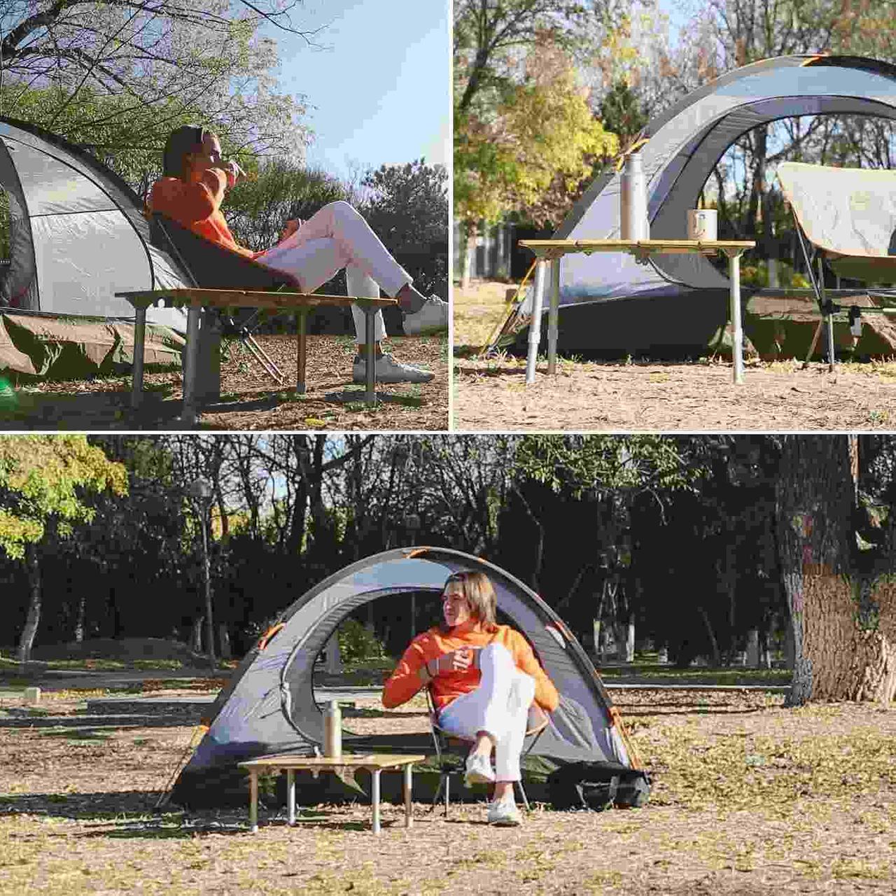 Туристический стол раскладной KingCamp Bamboo KC1913 Yellow (KC1913_YELLOW) - фото 5 Туристический стол раскладной KingCamp Bamboo KC1913 Yellow (KC1913_YELLOW) - фото 5