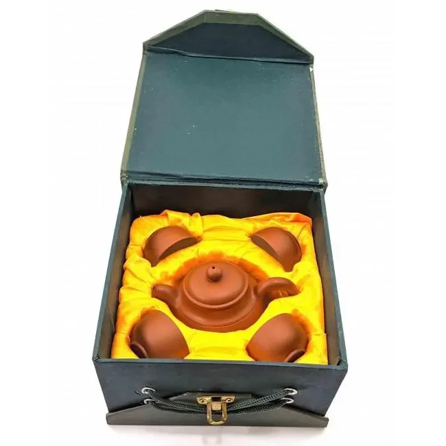 Сервіз глиняний 17х18х9,5 см Коричневий (27997A) - фото 2 Сервіз глиняний 17х18х9,5 см Коричневий (27997A) - фото 2