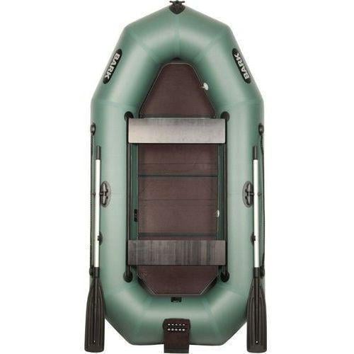 Надувний човен Bark B-300KND ПВХ 3-х місний гребний з транцем суцільне дно - фото 1