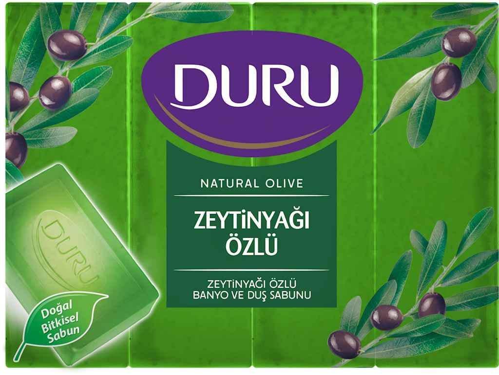 Мило Duru Natural 150 г екстракт Оливи 4 шт. (849406)