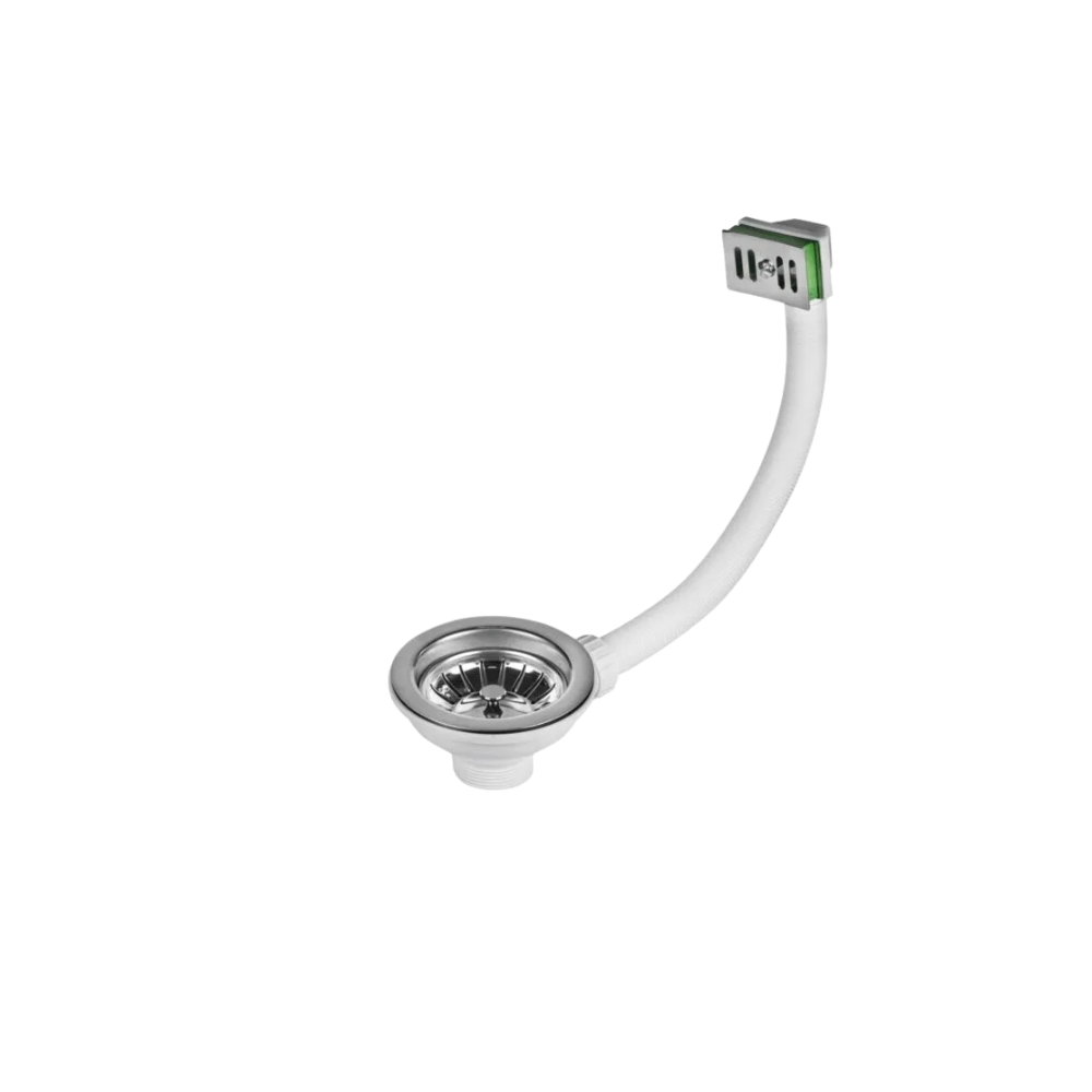 Випуск сифона SoloPlast К1100.2100 пластиковий 1 1/2" для ванни та мийки (2520745461)