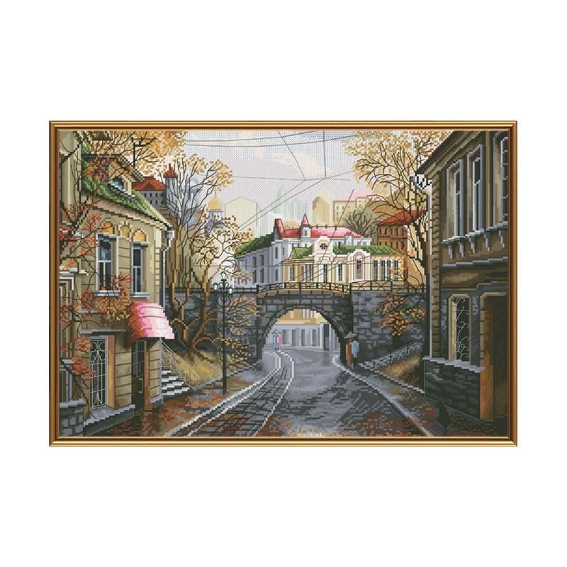 Набор для вышивания крестиком Нова Слобода РЕ-2334 Старый мост (15811)